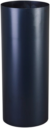 Pijp 33 Cm | Ø110 mm | Blauw Gegloeid