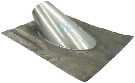 Dakplaat Lood 45-60° | TBV Dubbelwandig RVS Ø125 mm | TBV Enkelwandig Ø175 mm