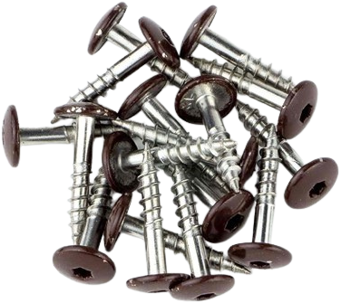 Trespaschroef Rvs Bruin Ral8017 4.8X25 (100 stuks)