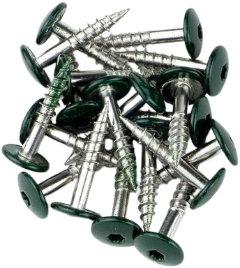 Trespaschroef Rvs Groen Ral6009 4.8X25 (100 stuks)