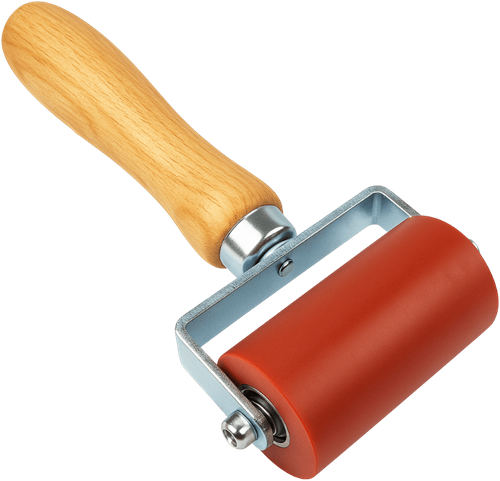 Aandrukroller Silicone 80 mm