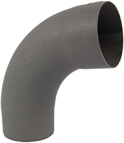 Vestis Aluminium Regenpijp 3D RAL 7037 Bocht 85° | ø100 mm