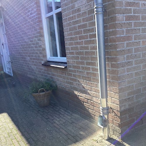 Zinken Bladvanger | Ø100 mm | Met Rvs Rooster | Alles voor