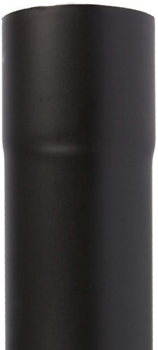 Vestis Zwarte Regenpijp 3 meter | K2 Mat Grafiet Zwart | ø80 mm
