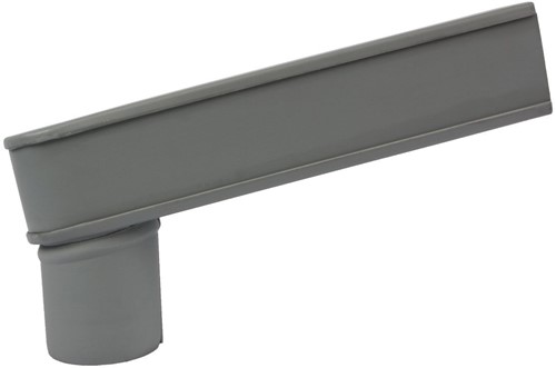 Vestis Aluminium Regenpijp K2 Mat Lei Grijs Stadsuitloop 60 x 80 mm | ø80 mm