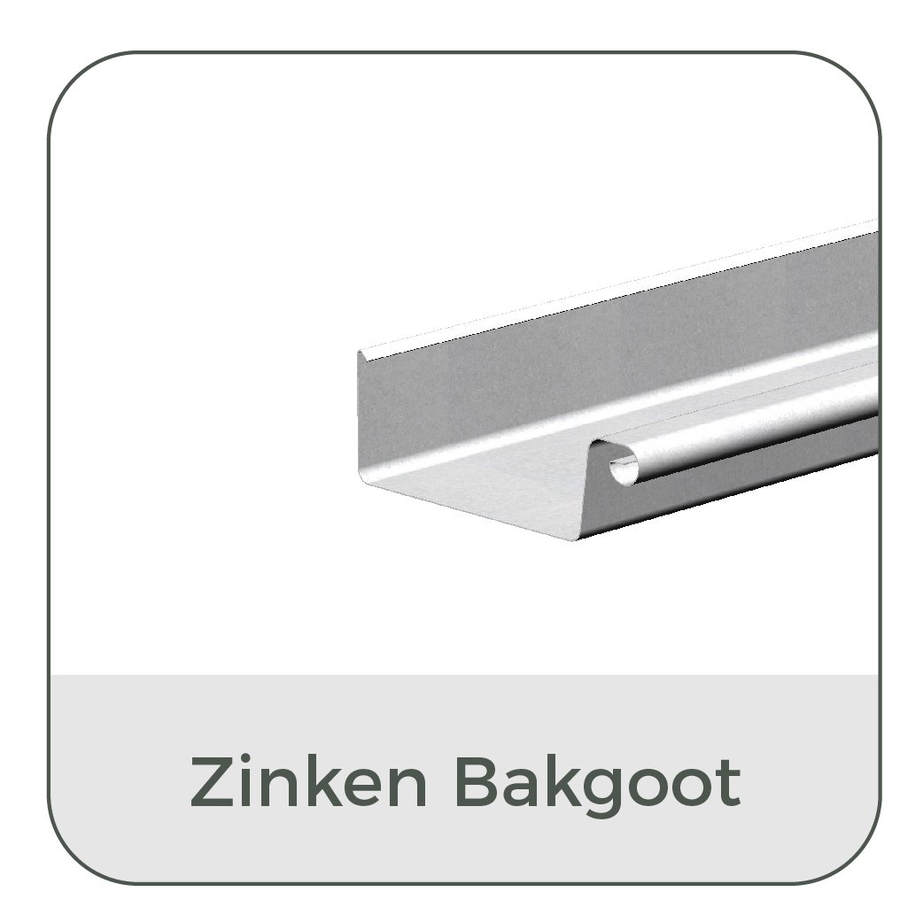 Waterafvoer - Dakgoten - Zinken Bakgoot