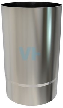 Pijp Rvs 25 Cm EW Ø200 mm