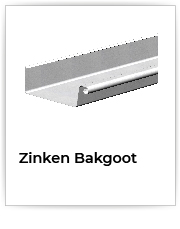Artikelgroep - Waterafvoer - Zinken Bakgoot