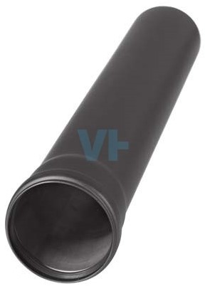 Pijp 50 Cm Zwart Pellet Ø80 mm