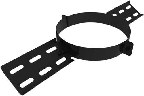 Dakondersteuning Ral9004 | TBV Dubbelwandig Ø150 mm | TBV Enkelwandig Ø200 mm