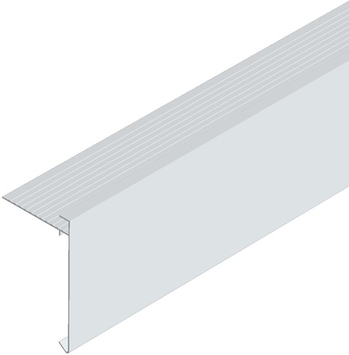 Daktrim Aluminium | 110X64 mm | Lengte a 2,5 meter