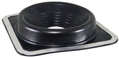 Dakdoorvoer Epdm plat dak 0-45° Ø150-280 mm Zwart
