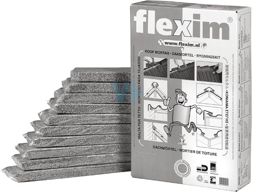 Flexim Dakmortel Grijs 20L