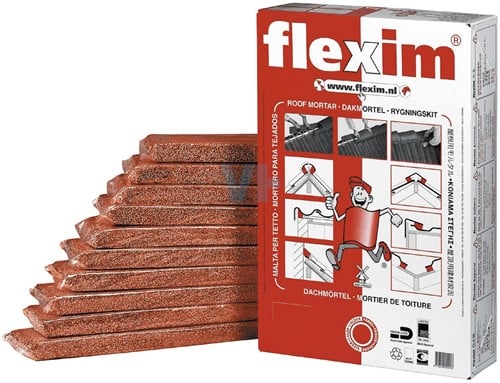 Flexim Dakmortel Rood 20L
