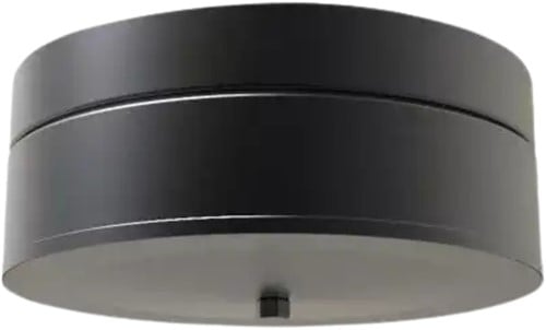 Dop T-Stuk Ral9004 Dubbelwandig Ø80 mm