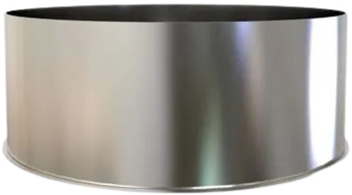 Dop Rvs EW Ø125 mm