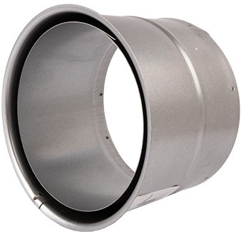 Nisbus Ø130 mm Gegalvaniseerd