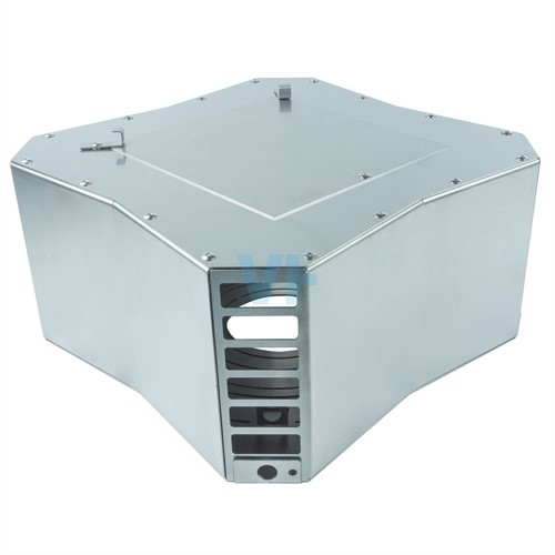 Ventura Square Laag Rvs | Ø80 mm tot Ø250 mm