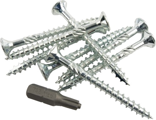 Multi+ Spaanplaatschroef Verz 4X40 (200) TORX T-tap