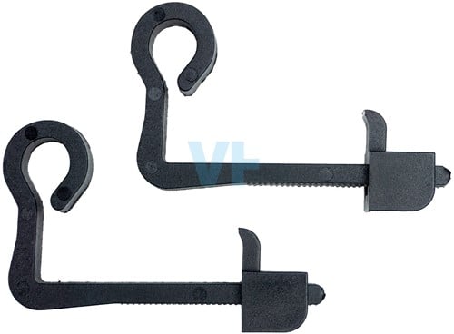 Zak van 50 Stuks | Solarguard® Pro Vogelwering Kunststof Clips | Universeel 