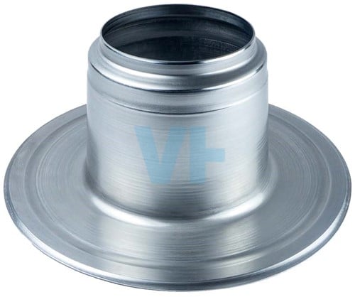 Anjo Aluminium Plakplaat 110-125 mm | Enkelwandig