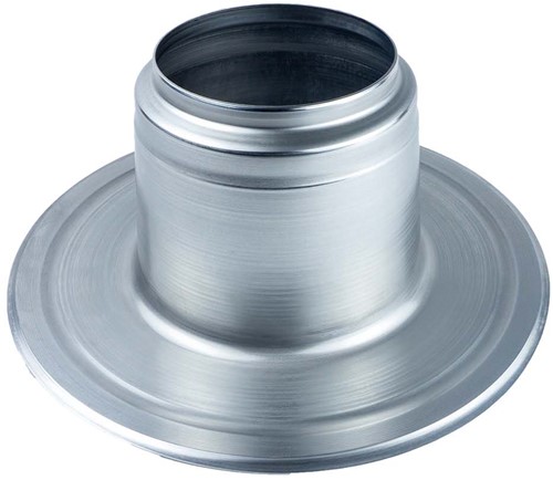 Anjo Aluminium Plakplaat 90-100 mm | Enkelwandig