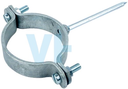 HWA Zink Beugel | Ø102 mm | Pin