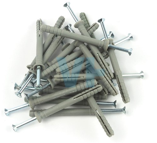 Slagplug 6X80 mm (100 Stuks)