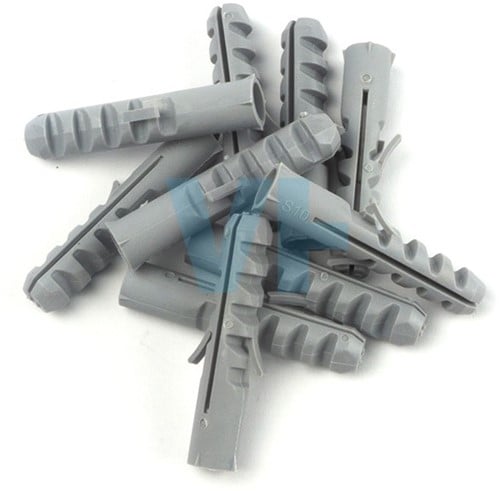 Nylon Plug 10 mm | Lengte 50 mm | Muurplug | Doos a 50 stuks