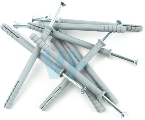 Slagplug 8X120 mm (50 Stuks)