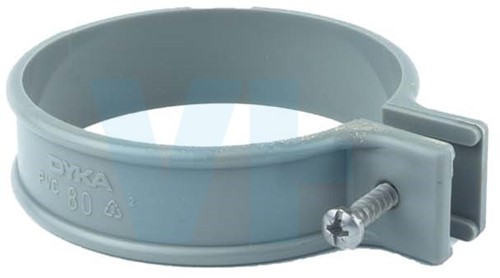 Pvc Ophangbeugel Ø100 mm Grijs