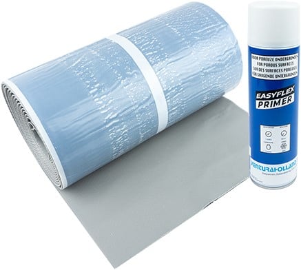 Easyflex Pro Epdm Loodvervanger Grijs 300 mm 5 meter + Easyflex Primer