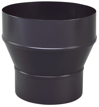 Verloop Zwart Rvs 149 Uitw-200 Inw