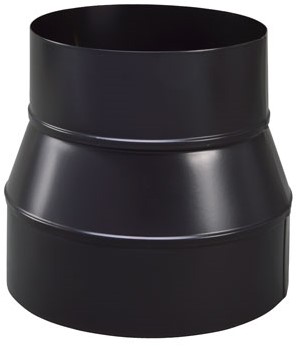 Verloop Rvs 179  zwart Uitw-200 Inw