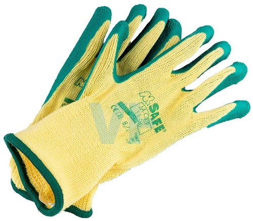 Handschoen Latex Groen (12 Paar)