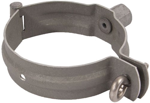 Vestis Aluminium Regenpijp 3D RAL 7037 Beugel TBV Dubbele Wrong | ø80 mm