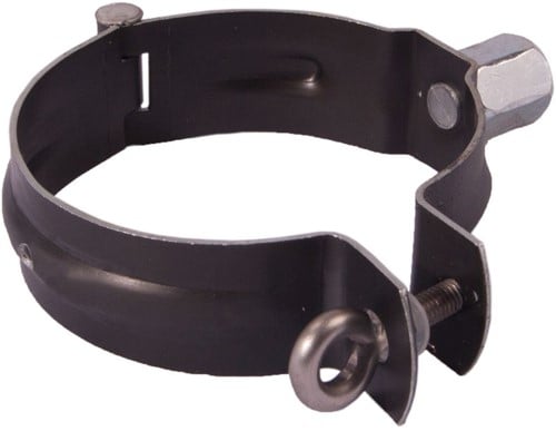 Zink Noir beugel met combimoer M8/M10 | Ø82 mm
