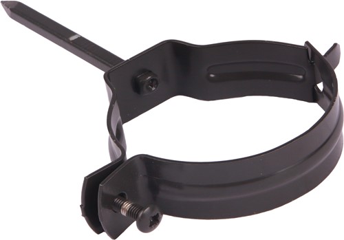 Hwa Beugel Ø100 mm Zwart Gecoat Tbv Gietijzeren Ondereind