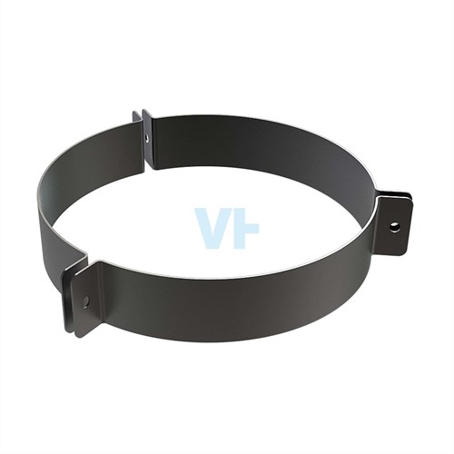 Tuidraadbeugel Ral9004 | TBV Dubbelwandig Ø150 mm | TBV Enkelwandig Ø200 mm