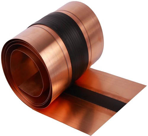 Expansieband Koper Rol | 0.8 mm Rol á 3 Meter | 26 cm