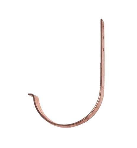 Mastgootbeugel Koper M333 | 30X5 mm | 180° Met Lip