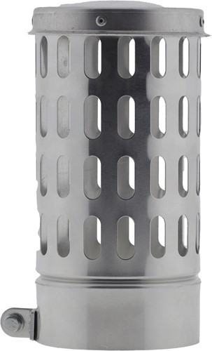 Aluminium Kraaienkap Ø100 mm