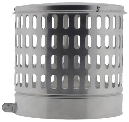 Aluminium Kraaienkap Ø180 mm