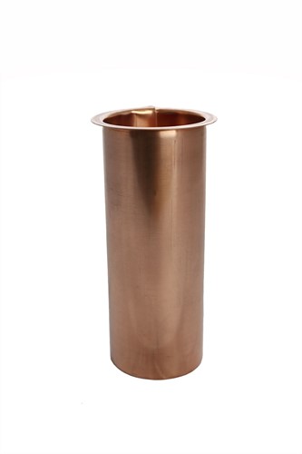 Tapeind Koper Bakgoot | Ø70 mm | 20 cm