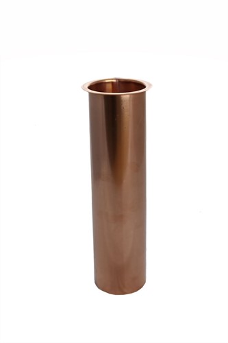 Tapeind Koper Bakgoot | Ø80 mm | 30 cm