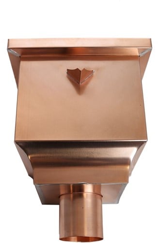 HWA Koper Vergaarbak Model Brabants | Ø80 mm