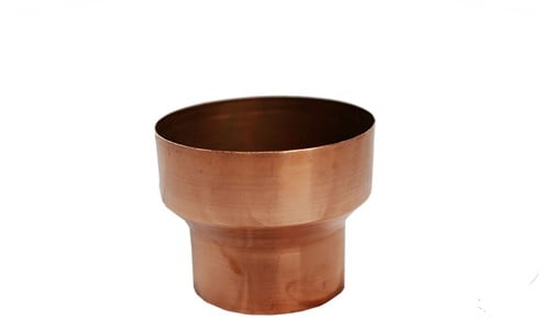 HWA Koper Verloop Ø102 mm naar Ø78 mm