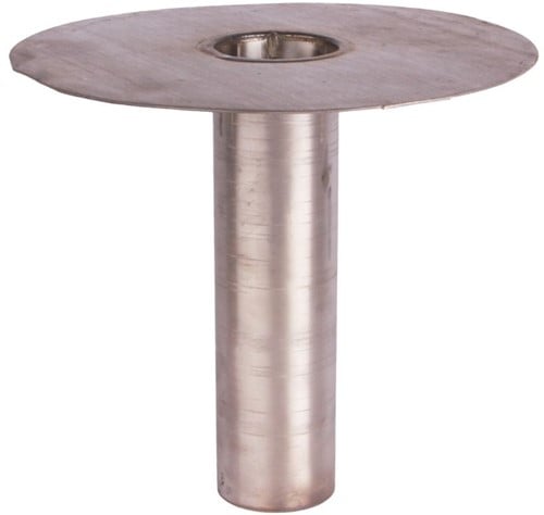 Loden Afvoer Mo Ø100 mm 25 Ponds Kort Model 300 mm