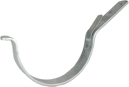 Mastgootbeugel | M37 Gegalvaniseerd | 30X5 mm | 45° | Met Lip