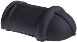 Monier Grafietgrijs Halfronde Hoekkeperbeginvorst